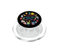 Teachers Make The World Better Place Funny School Teacher PopSockets PopGrip per MagSafe