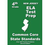 Teachers' Treas New Jersey 4th Grade ELA Test Prep: Common Core Lear (Tascabile)