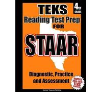 Teachers' Treasures TEKS 4th Grade Reading Test Prep for STAAR (Tascabile)