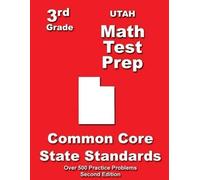 Teachers' Treasures Utah 3rd Grade Math Test Prep (Tascabile)