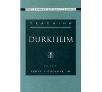 Teaching Durkheim (Tascabile) AAR Teaching Religious Studies