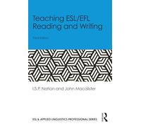 Teaching ESL/EFL Reading and Writing