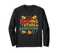 Teaching Future Champions Coach And Teacher Pride Maglia a Manica