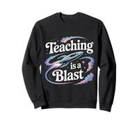 Teaching Is A Blast Insegnante Formatore Istruttore |- Felpa