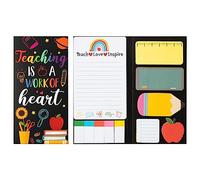 Teaching is A Work of Heart, set di foglietti adesivi per lavagna, regalo di apprezzamento per insegnanti, forniture per appunti per scuola e ufficio