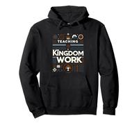 Teaching Is Kingdom Work Faith Sunday School ||- Felpa con Cappuccio