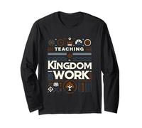 Teaching Is Kingdom Work Faith Sunday School ||- Maglia a Manica
