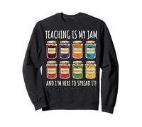 Teaching Is My Jam And I'm Here To Spread It Felpa