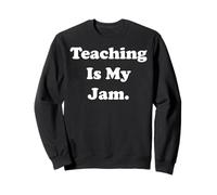 Teaching Is My Jam Inspiration Quote Funny Saying Felpa