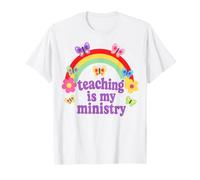 Teaching is My Ministry Christian Teacher Maglietta