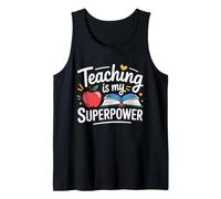 Teaching Is My Superpower - Design Scolastico per Insegnanti Canotta