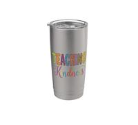 Teaching Kindness Teacher Cute School Bicchiere termico in acciaio inox doppia parete