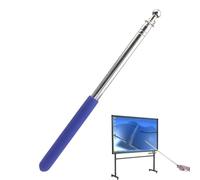 Teaching Pointer Stick - Stainless Steel Portable Staff Banner Flag Pole,Ergonomic Handle, Extendable Flagpole, Lightweight for Horse Training, Tour Guide