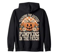 Teaching The Cutest Pumpkins in The Patch Felpa con Cappuccio