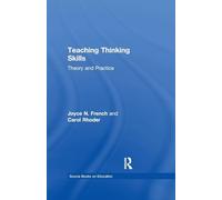 Teaching Thinking Skills: Theory & Practice