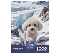 Teacup Poodle 1000 Pezzi Puzzle Gioco Educativo Creativo Jigsaw Puzzle Bellissima Decorazione Puzzle Per Regali Di Viaggio, Presente 38x26cm/1000pcs