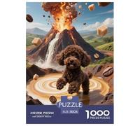 Teacup PoodleJigsaw Puzzles for Adults 1000 Pieces Age 12+ for Adults Edugattoional Game Challenge Toy Beautiful Decoration Birthday Gifts38x26cm/1000pcs