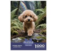 Teacup PoodleJigsaw Puzzles for Adults 1000 Pieces Age 12+ for Adults Edugattoional Game Challenge Toy Beautiful Decoration for Aduits Kids70x50cm/1000pcs