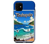 Teahupo'o Tahiti Surf e Sole Custodia per iPhone 11