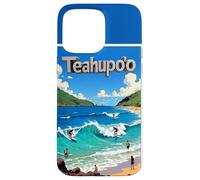 Teahupo'o Tahiti Surf e Sole Custodia per iPhone 15 Pro Max
