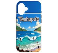 Teahupo'o Tahiti Surf e Sole Custodia per iPhone 16