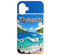 Teahupo'o Tahiti Surf e Sole Custodia per iPhone 16 Plus