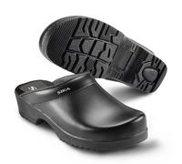 Teak Flexika Sabot aperto Nero CE, Nero (Nero (nero)), 45