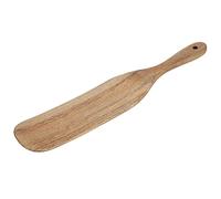 Teak spatola casalinga cuocere alimentari per cibo friggioni per pala per forniture da cucina (33,5 * 6.5 Scapplaggio in teak)