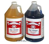 TEAK WONDER COMBO PACK: 4LT PULITORE TEAK 4LT SBIANCANTE TEAK DETERGENTE LEGNO