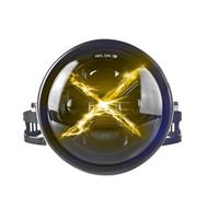 TEAKEA 5-3 Faro LED DRL Da 4" Per Dyna Per Strada Faro Anteriore | Migliora sia l'estetica che la visibilità per un aspetto più aggressivo