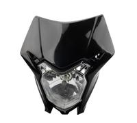 TEAKEA Faro Anteriore A LED Per Moto Per CRF150L Faro Anteriore | Massimizza la sicurezza e la visibilità sulla strada(Black)