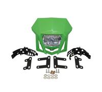 TEAKEA Faro Anteriore Motocross Per XR 250 Per CRF 450 Faro Anteriore | Massimizza la sicurezza e la visibilità sulla strada(Army green)