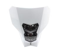 TEAKEA Per CRF 450 Carenatura Moto Faro | Massimizza la sicurezza e la visibilità sulla strada(White)