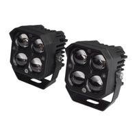 TEAKEA Per Fendinebbia A LED Per Moto Per X7S 80W | Migliora sia l'estetica che la visibilità per un aspetto più aggressivo(1SET White Yellow)