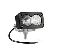 TEAKEA Per IN 10 Per Dirt Pit Bike Faro A Doppio Raggio A LED Da 20 W | Facile da installare nella posizione originale senza necessità di modifiche(White)