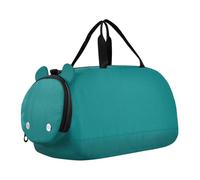Teal Tinta unita Pure Plain Duffel Borse da palestra con scomparto per scarpe multifunzionale Weekender Pernottamento Danza Bag per Beach Swim Bags Pool Sports bolso viajero