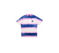 Tealer Tie N Dye Flowers T-Shirt, Viola, L Unisex-Adulto