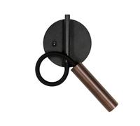 Tealight Applique da parete Interno, Lampada da Lettura da Parete 4W, Lampada da Comodino LED Bianca Calda, 360° Orientabile Faretti da Parete Alluminio (Bronze-4500K)