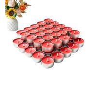Tealight Candle | 50 Piece Wedding Party Natural Unscented Small Wax