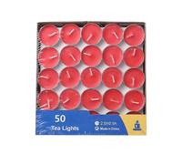 Tealight Candles 50 Piece Wedding Party Natural Unscented Small Wax