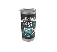 Tealightful Bubble Tea lascia il divertimento Bicchiere termico in acciaio inox doppia parete