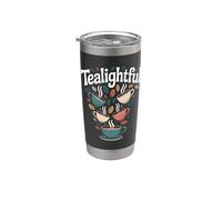 Tealightful Tea Time - Tazze stravaganti Bicchiere termico in acciaio inox doppia parete