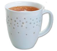 TeaLogic - Tazza da tè Starlight con motivo a stelline, 350 ml