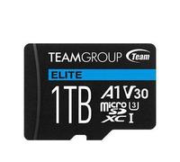 Team 1TB Elite A1 Micro SDXC Card with SD Adapter UHS-I Class 3 U3 A1 App Performance 100MB/s