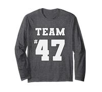 Team 47 Trump 45 Abbiamo Vinto 2024 47° Presidente Daddy's Home Rosso Maglia a Manica