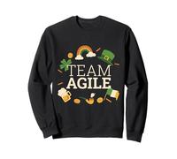 Team Agile Scrum Master per il giorno di San Patrizio Felpa