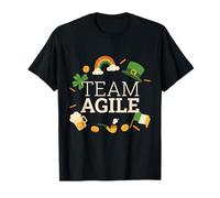 Team Agile Scrum Master per il giorno di San Patrizio Maglietta