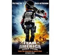 Team America (Doppia Faccia Avanzata) (2004) Poster Originale Del Film
