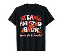 Team Amistad Bruh House of Friendship RCA School Spirit Maglietta