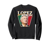 Team AMLO Vive en el Corazón del Pueblo - Mexican History Felpa